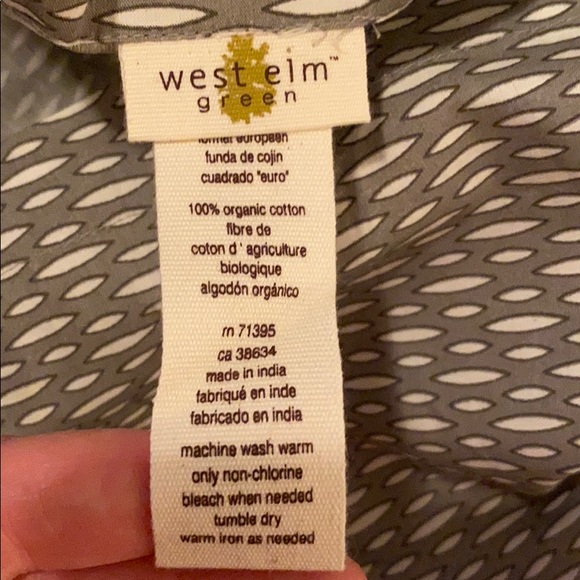 2 West Elm pillow shams - Picture 5 of 7